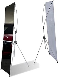 Heavy-Duty X Banner Stand 31 ½"x72" with Carrying Fabric Bag (Frame Only) Display Frame Stand