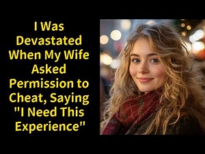 I Was Devastated When My Wife Asked Permission to Cheat, Saying "I Need This Experience"