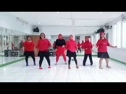 Kharisma Cinta 2023 - Line Dance//Demo//Choreo: Mirai Cici (INA)