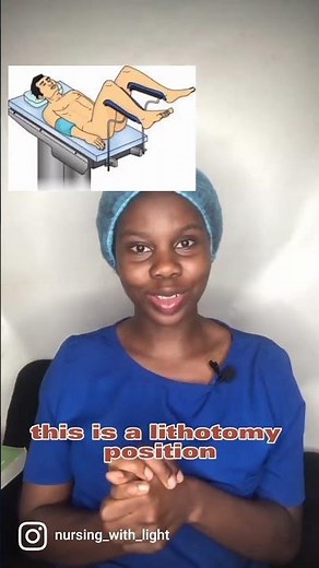 Lithotomy position #nursingschool #nursingtutorials #nursingwithlight