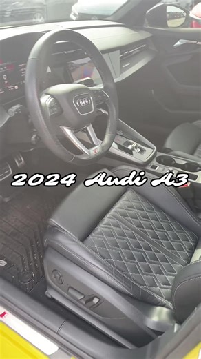 USED CAR HIGHLIGHT 🚨 2024 Audi S3 Premium Plus 😍 Quattro all-wheel drive, sleek lines, and that signature Audi feel. Who’s ready to turn heads? 🚘💨 #SpartanburgCDJR #AudiS3 #CarGoals