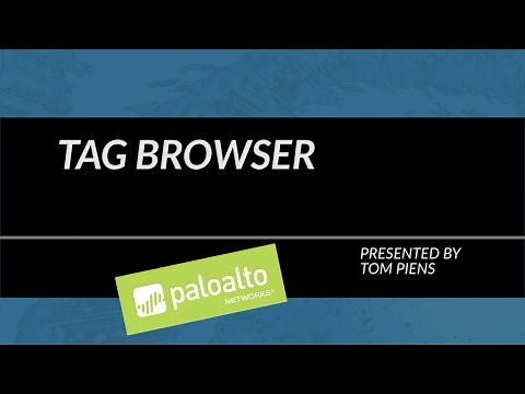 Tutorial: How To Use the Tag Browser