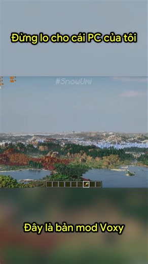 Thế giới này sẽ làm nổ PC của bạn #minecraft