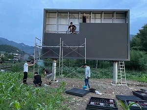 SCX LED Outdoor Full Color LED Display P6 P8 P10 Fixed Exterior Video Wall Sign Board Advertising Screen High Brightness