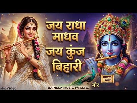 Jai Radha Madhav Jai Kunj Bihari | Jai Radha Madhav | Radha Krishna Bhajan |Very sweet Krishna Bh...