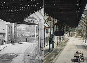 AI-Powered Neutral Network Upscales and Colorizes Flying Train Footage from 1902