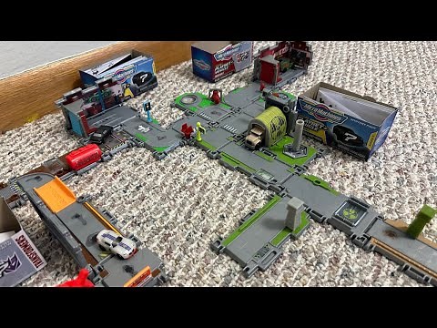 Micro Machines Transformers Mystery Playset + Vehicle Collection - Unboxing, Demonstration, Review