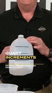 How much water to add to concrete (super easy) | #Sakrete Pro Tips Sakrete bagged concrete mixes are engineered to reach the specifications on the bag - but only if you follow the instructions! Use a graduated bucket or something a simple as a milk jug to measure your mix water according to the instructions on the bag. #concrete #cement #masonry #construction #powertools #remodel #repair #homeimprovement #engineer #contractor #fenceinstaller #deckbuilder #plumber #electrician #hardscape #landsca