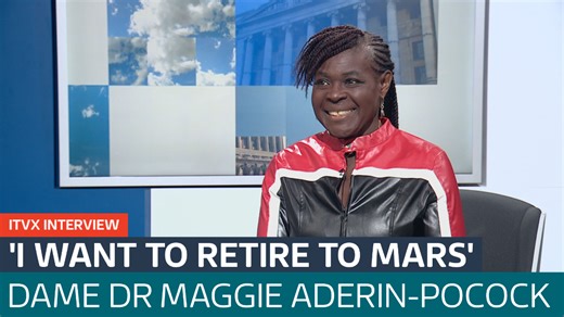 TV presenter Dame Dr Maggie Aderin-Pocock on teaching children about careers in space - Latest From ITV News