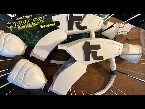 How to make the splat dualies from Splatoon with TEMPLATES