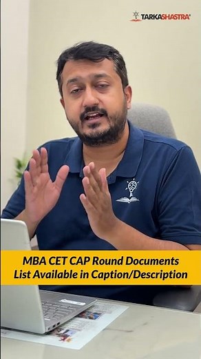 MBA CET CAP Round Documents List 2026 | Complete Verification Checklist