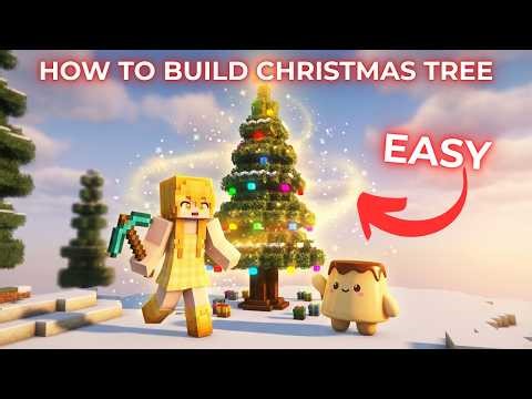 Build the COZIEST Christmas Tree in Minecraft