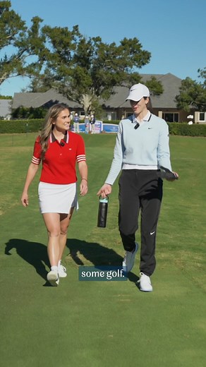 55K views · 2.3K reactions | From a missing 8 iron to learning from Nelly Korda at the The Annika driven by Gainbridge at Pelican, Hope Barnett caught up with WNBA star Caitlin Clark ⭐️ | LPGA | Facebook