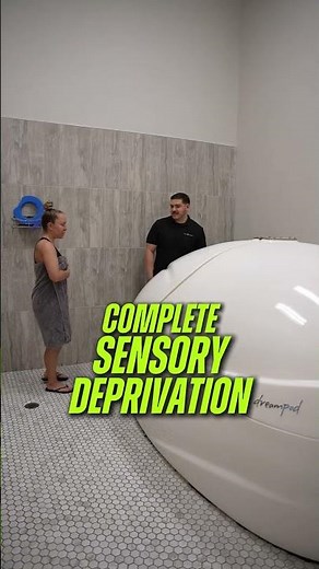 ◾️ EXPERIENCE TRUE SENSORY DEPRIVATION ◾️\n\nStep into our Sensory Deprivation Float Pod and discover