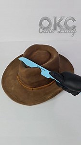 26K views · 1.5K reactions | Cutting The Hat Cake   | OKC Cake Lady | Facebook