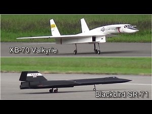 INSANE JET COMBINATION !!! XB-70 AND LOCKHEED SR-71 BLACKBIRD