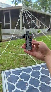 15ft Halloween Spider Web! it's never too early to start decorating for Halloween! 😅