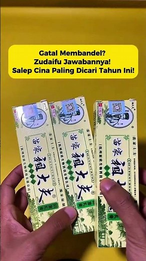 Zudaifu Salep Gatal Cina Paling Ampuh
