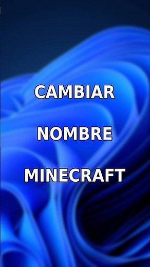 CAMBIAR NOMBRE EN MINECRAFT 2026
