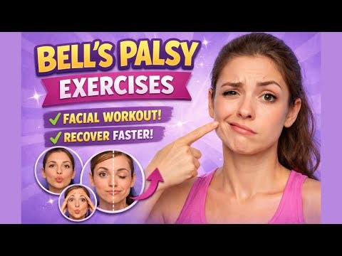 Bell’s Palsy Exercises | Face Recovery Exercises at Home | Physiotherapy Treatment
