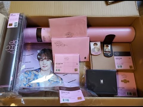 [BTS Unboxing] Magic Shop Japan Fanmeeting Merch Part 1 (BTS Ring, Photocards, Posters, etc)