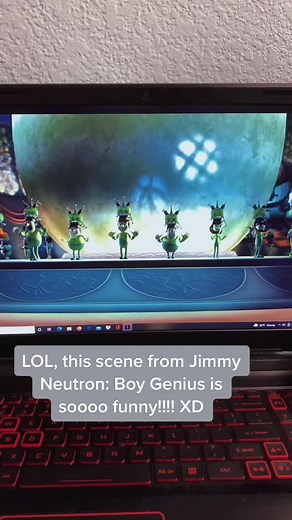 Jimmy Neutron Parents Doing the Chicken Dance | Nostalgic Throwback!