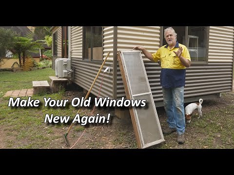 Turn Your Old Aluminium Windows Into New!