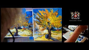 Paint-A-Long - Recreation of Mulberry Tree in Autumn⁠