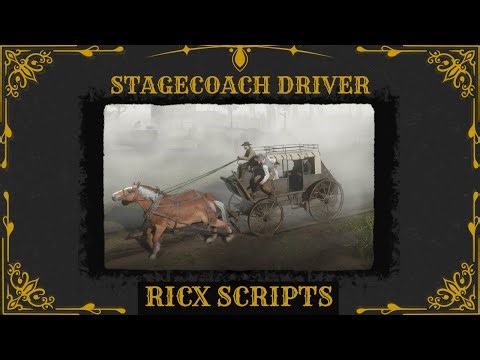 RedM Script - Stagecoach Driver - RedEM:RP Reboot/RSG/QBR/QR/VORP Script