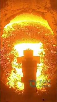 DBM Automatic Casting Slag Removal System #casting #steel #steelmaking #robot