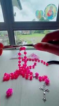 How to make a Rosary | Step by step DIY Rosary Tutorial #Rosarymaking #diy #rosary #catholic
