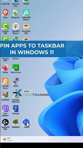 Pin Apps to Taskbar - Windows 11 Tip of the Day