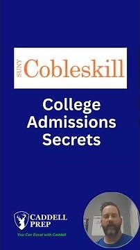 How to get into SUNY Cobleskill