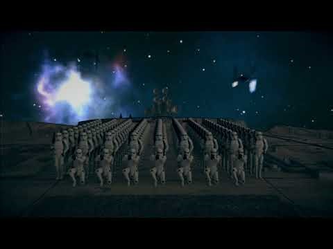 Marcha de Stormtroopers – Animación 3D en Blender