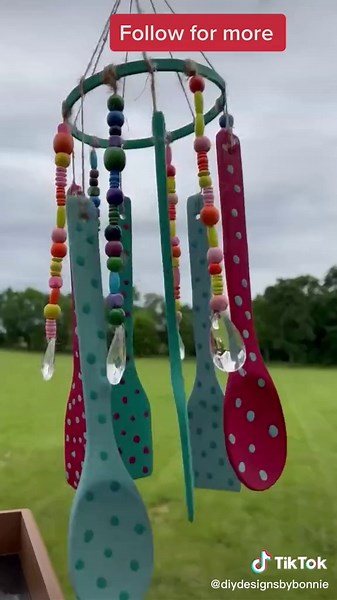 Dollar Tree DIY Wind Chime - Create Your Own Unique Outdoor Decor!