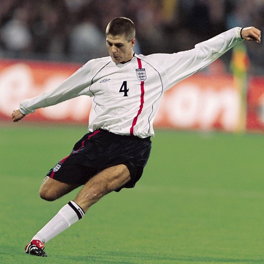 Scoring, assisting & dominating 💪 Throwing it back to an all-action display in midfield from Steven Gerrard, as he helped the #ThreeLions to a stunning 5-1 in Munich! | England football team