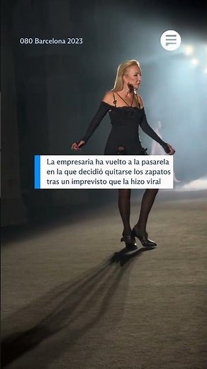 Carmen Lomana desfila junto a Metrika para Dominnico 3 años después de su viral imprevisto con...
