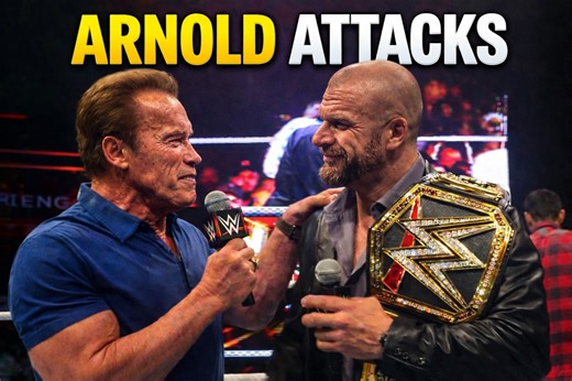 When Arnold Schwarzenegger helped Stone Cold take down Triple H