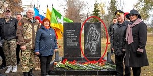Memorial to NATO soldier causes uproar in Russia – photo