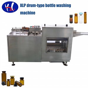 [Hot Item] Xlp Automatic Bottle Washing Machine Glass Jar Air and Gas Washing Machine Drum Type Bottle Washer