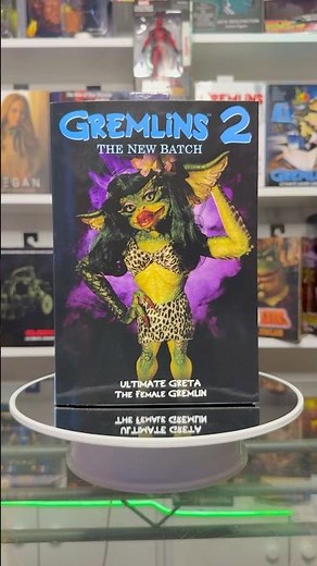 GREMLINS 2 ULTIMATE GRETA THE FEMALE GREMLIN NECA Uno de los personajes más icónicos del film.