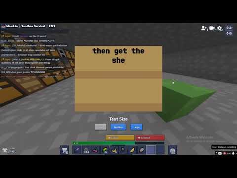 this is how to get infinite blocks in bloxd io