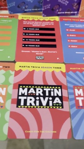 Martin Trivia Deluxe Edition: 90s TV Show Game Night - Etsy