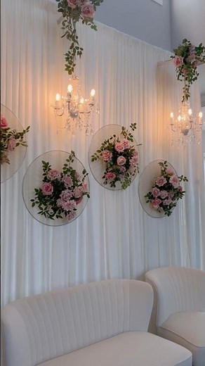 DIY- Round Floor Hoop Backdrop