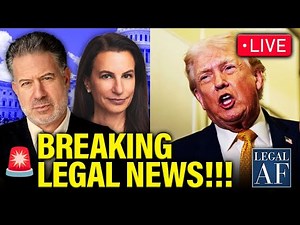 LIVE: ICE SHOOTING LEGAL RAMIFICATIONS + BREAKING TRUMP LEGAL UPDATES | Legal AF
