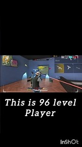 BR heroic tough lobby in 96 level player connected #freefire #ffshorts