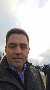 Überall Blockaden der #Antifa gegen den #AfD-Parteitag in #Riesa. Nennt sich das "#Demokratie?". #riesa1101 #AfDBundesparteitag | Dr. Malte Kaufmann