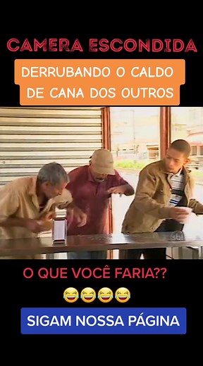 pegadinha: derrubando caldo de cana #pegadinhasantigas #pegadinha #ivoholanda #pegadinhas #pegadinhasengraçadas #pegadinhassilviosantos #pegadinhasbrasil #silviosantos #sorria #engraçado #camerasescondidas