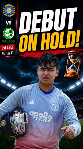 🚨# Vaibhav Sooryavanshi Debut On Hold!🤯IND vs IRE 🇮🇳 #India's Youngest Debutant Loading! T20 2026