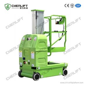 [Hot Item] 6m Single Mast Aluminum Aerial Lift Platform Electric Lift